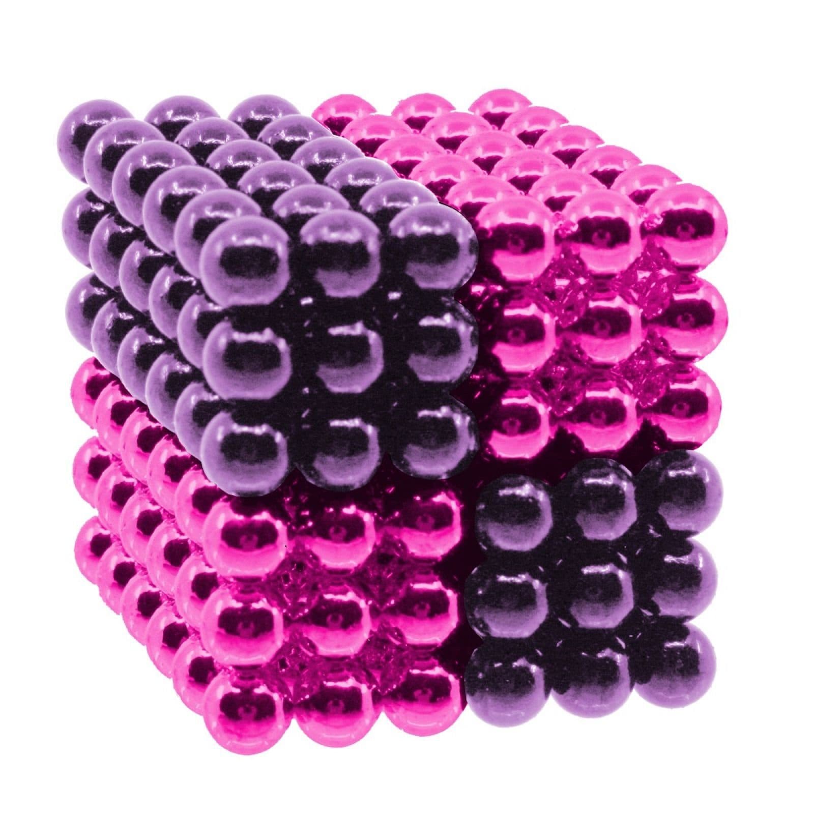 FurniSafe Neocube 5 mm Magnetkugeln Lila-Pink Magnetspielbausteine