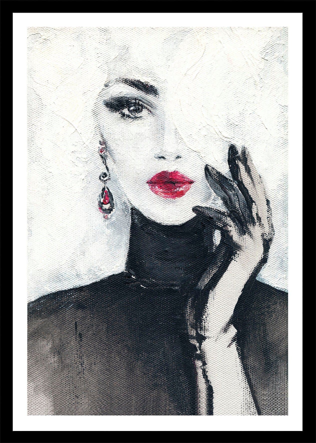 Bönninghoff Wandbild Fashion Frau 50x70 cm