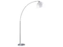 Reality Leuchten LED Bogenlampe mit Dimmfunktion Weiß Chrom Bild 2