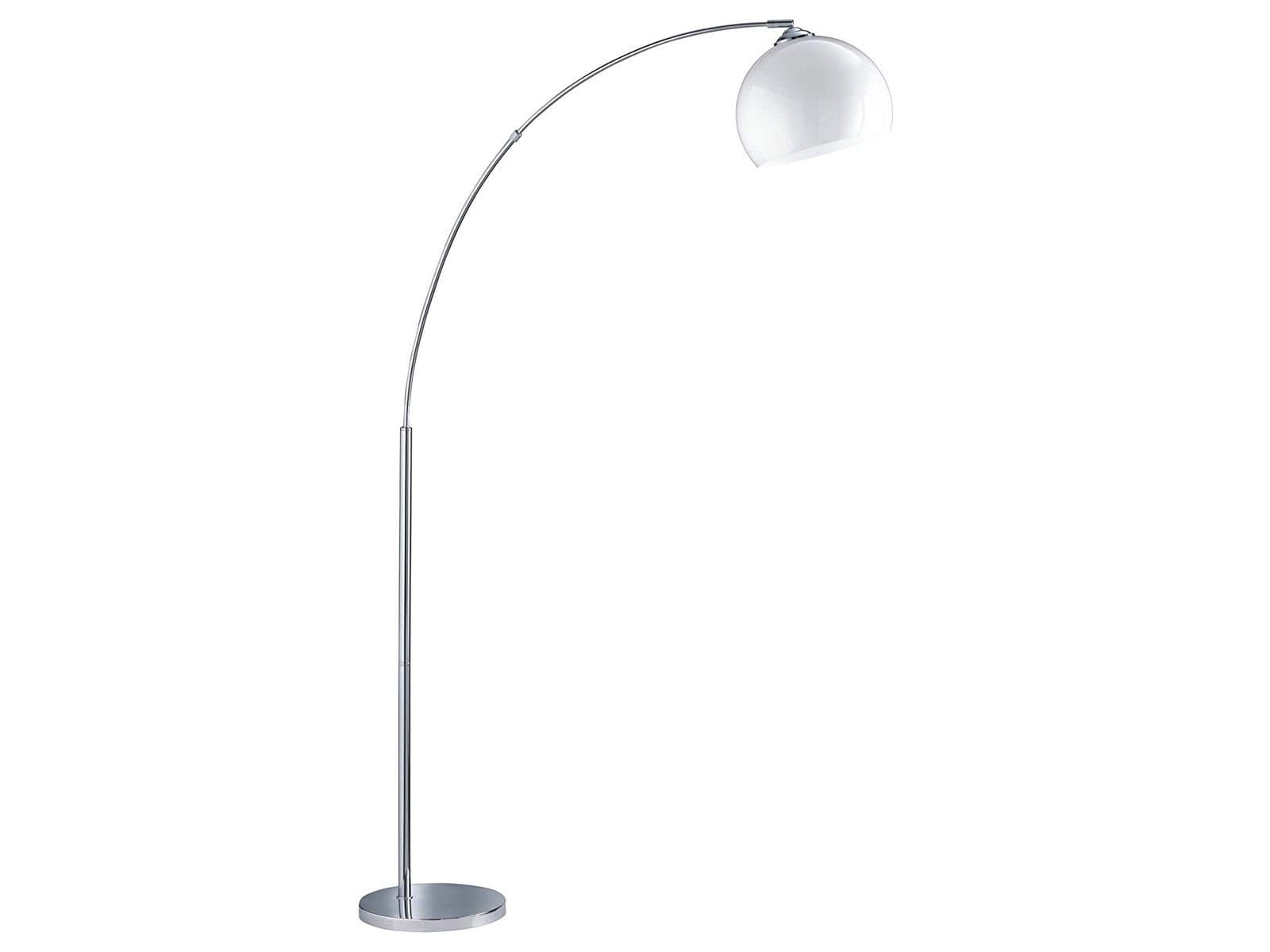 Reality Leuchten LED Bogenlampe mit Dimmfunktion Weiß Chrom - Bild 2