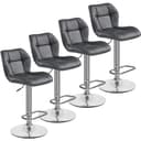 Yaheetech Barhocker 360° Drehbar Grau Set 4 St Bild 2