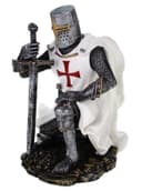 Vogler Templerritter Figur 18 cm Handbemalt Bild 2