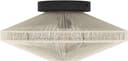 EGLO Midsumer Deckenleuchte Japandi Stahl Beige Schwarz Bild 2