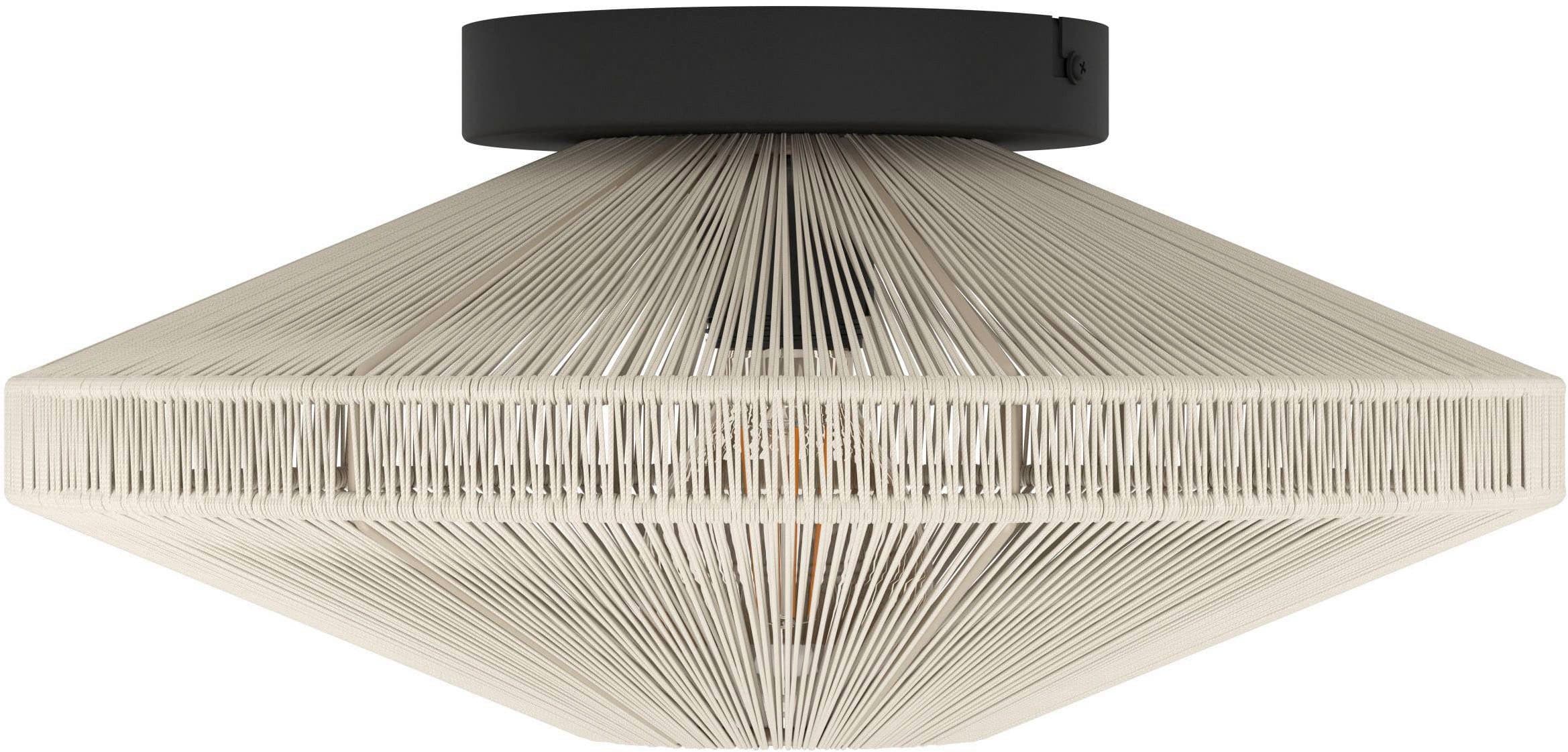 EGLO Midsumer Deckenleuchte Japandi Stahl Beige Schwarz - Bild 2