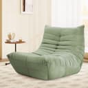OUNUO Lounge-Sofa Grün Memory-Schaum für kleine Räume Bild 2