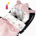 BABEES Einschlagdecke Baby Schlafsack 3in1 Leicht Wattiert Herbst Bild 2