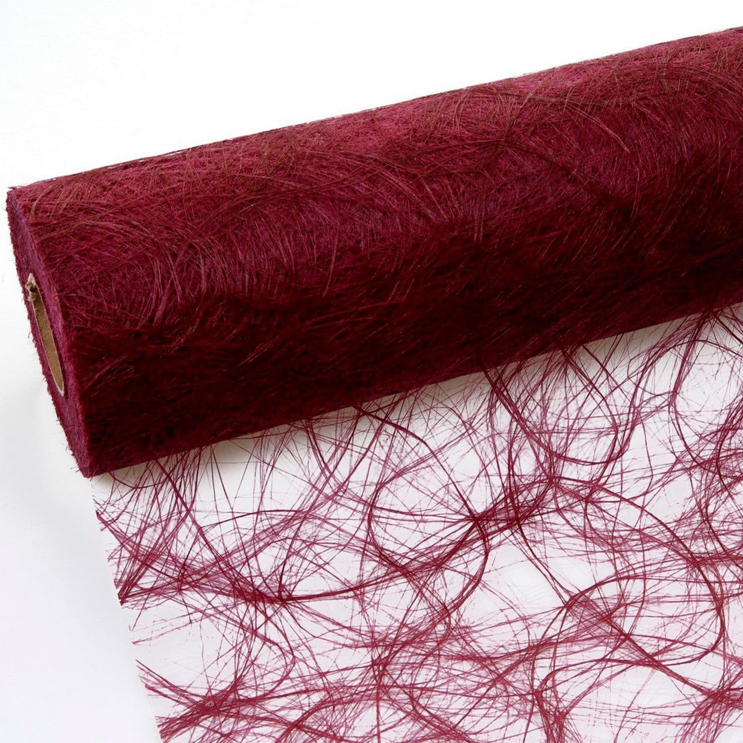 Deko AS Tischläufer Sizoweb Bordeaux 20 cm 25m Rolle