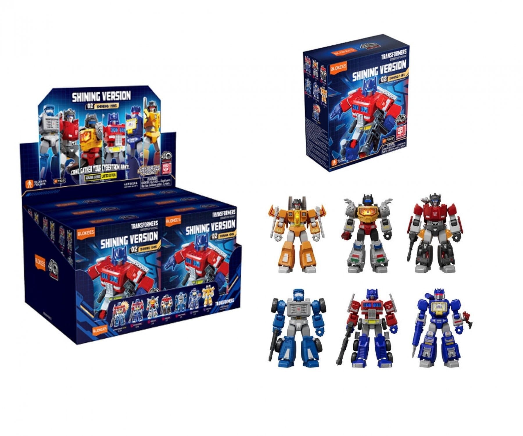 Dickie Toys Blokees Transformers Shining 02 Bausatz 48-56 Tl. 201121001 Spielbausteine