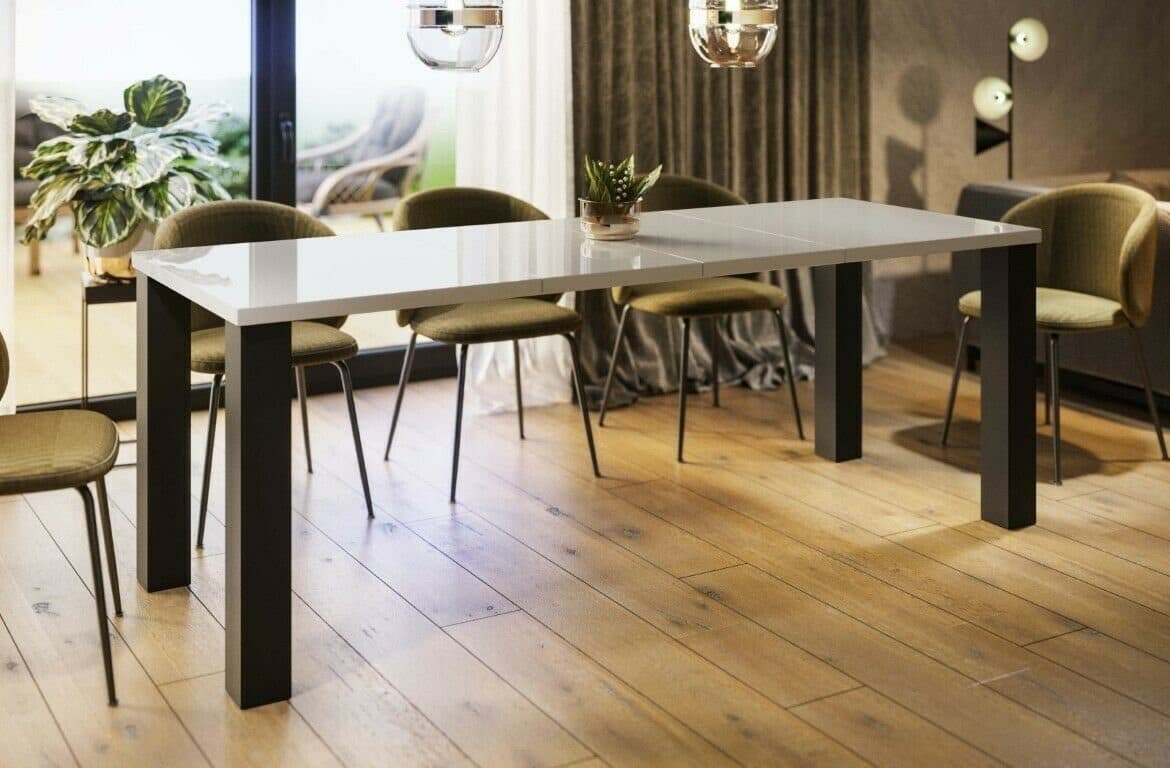 Endo-Moebel Esstisch Juka 130-210cm Ausziehbar Weiss