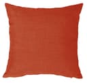 Haus und Deko Kissenbezug Leinenoptik Terracotta Polyester Bild 2