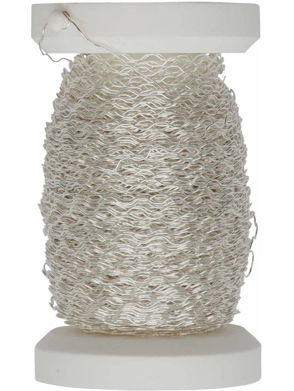 Glorex Effektdraht Versilbert 0,25 mm x 60 m