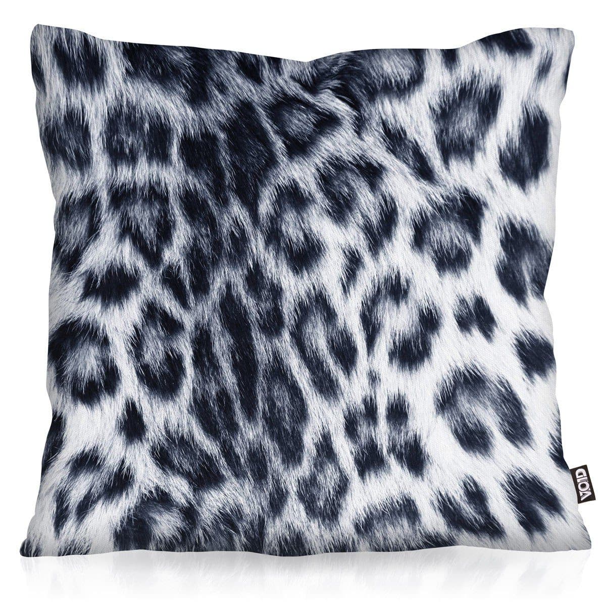 VOID Kissenbezug Schneeleopard Outdoor Indoor Katze Tier Leopard Leo Fell - Bild 2