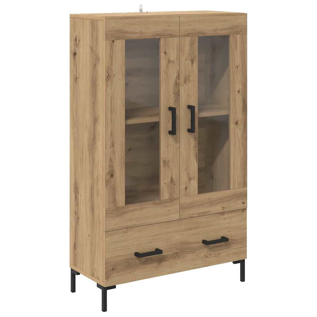 vidaXL Highboard Artisan-Eiche Modern Holzwerkstoff - Bild 2