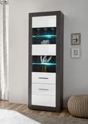 Vitrine INOSIGN "Etero" Schwarz Weiß Hochglanzfronten Bild 2