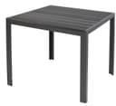 LEX Gartentisch Comfort 90x90 cm Nonwood Aluminium Schwarz Bild 2
