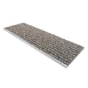Floordirekt Sicherheits-Stufenmatte Braun mit Aluschiene Rutschhemmend Bild 2