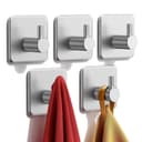 Refined Living Handtuchhaken Selbstklebend Edelstahl Silber Bild 2