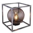 GLOBO LIGHTING Solarleuchte Würfel Rauch Warmweiß LED Außenlampe Bild 2