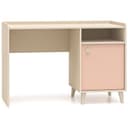 Lomadox Schreibtisch MODICA-131 Beige/Rosa Softclose Bild 2