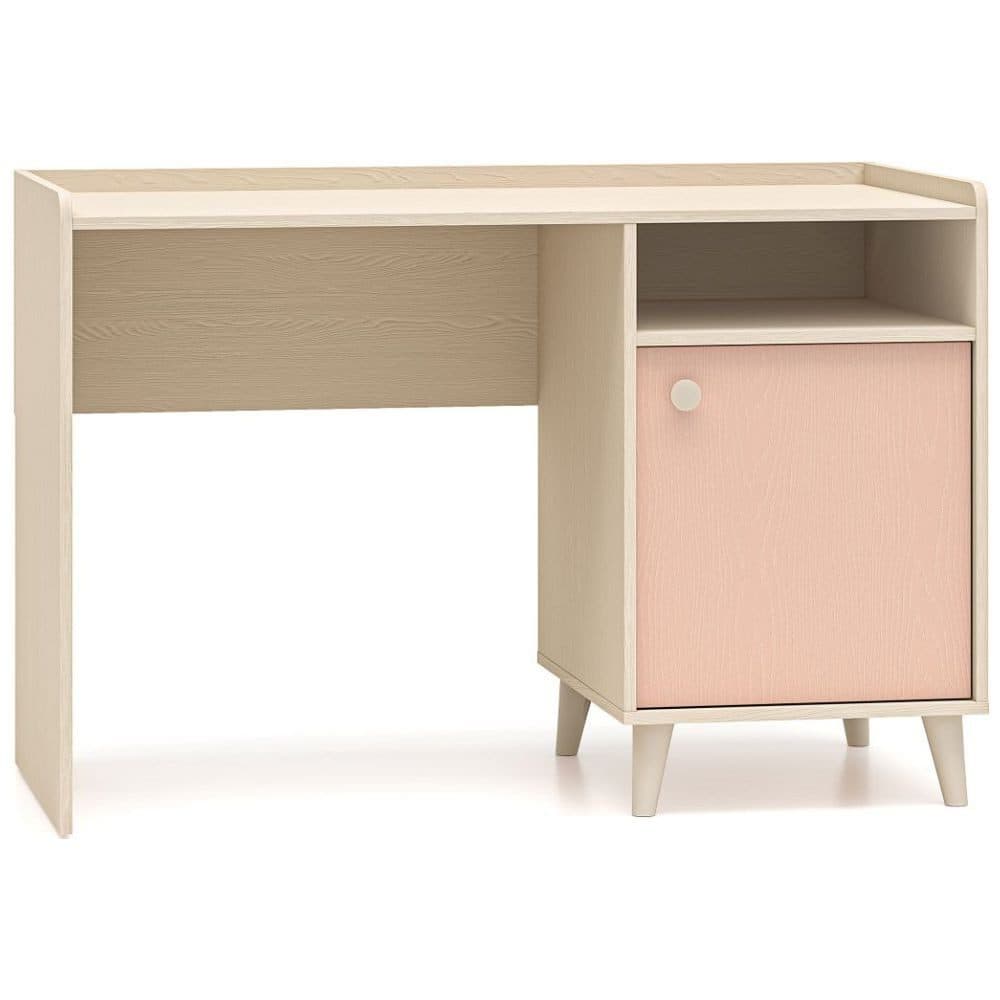 Lomadox Schreibtisch MODICA-131 Beige/Rosa Softclose - Bild 2
