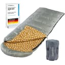 Skandika Deckenschlafsack Dundee Grau Baumwollflanell 3-Saison Bild 2