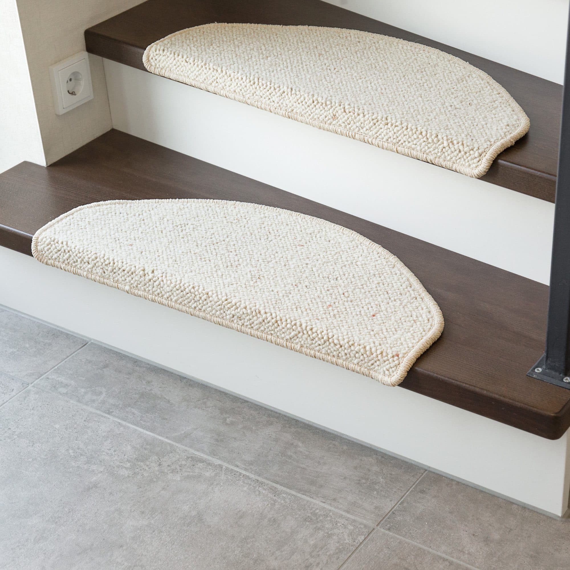 ANDIAMO Stufenmatte Sheffield Schurwolle Beige Selbstklebend - Bild 2