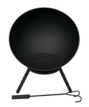 Feuerschale NAVARO Schwarz Lackiert Feuerstelle Feuerkorb Bild 2