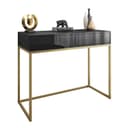 Lookway Konsolentisch BLANCO GOLD II Weiß Gold Hochglanz Bild 2