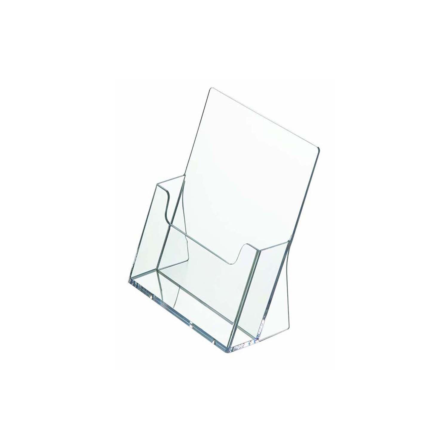 ogoPLUS Prospektständer DIN A5 Transparent Tisch-Aufsteller - Bild 2