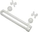 Gardinia Klick-Gleiter Schlaufenvorhang Weiß 10er Set Bild 2