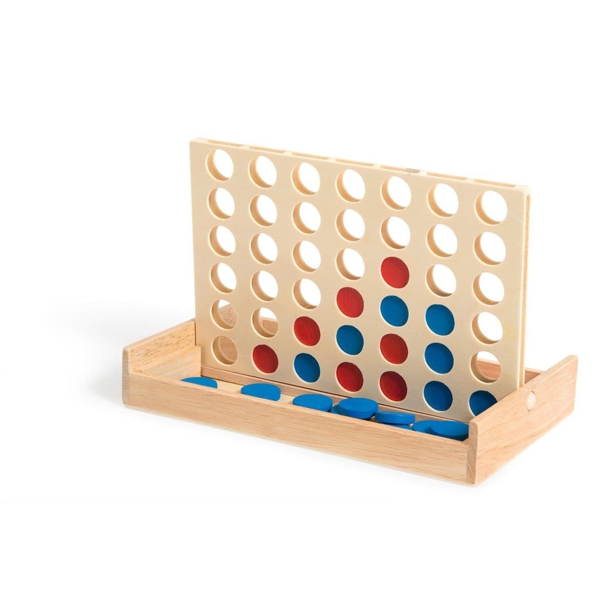 Moulin Roty 4 Gewinnt Spiel aus Holz - Klassiker - Bild 2