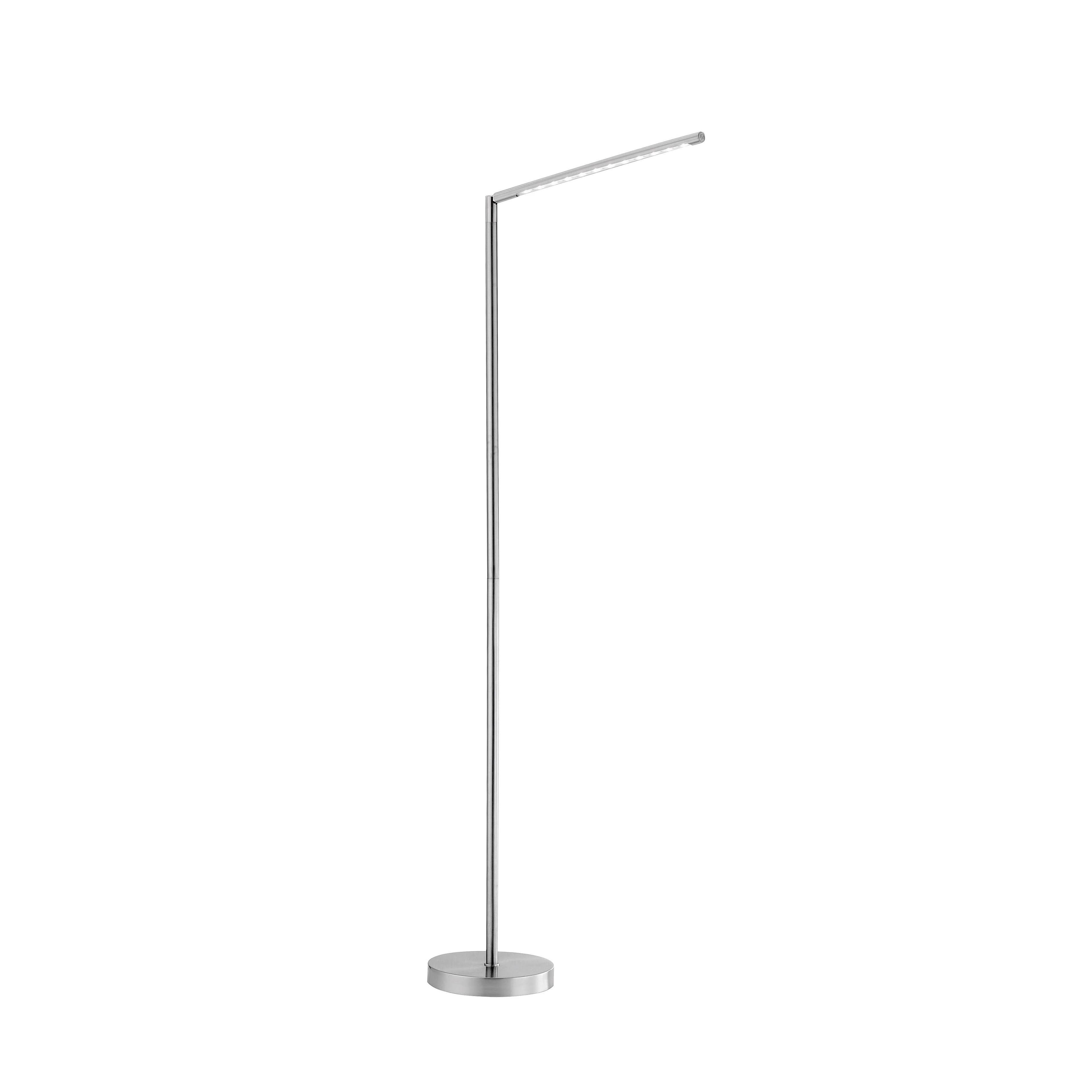 JUST LIGHT Stehlampe DAWDA Silber LED Dimmbar - Bild 2