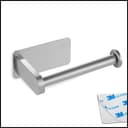 LIVINA HOME Toilettenpapierhalter Selbstklebend Edelstahl Silber Bild 2