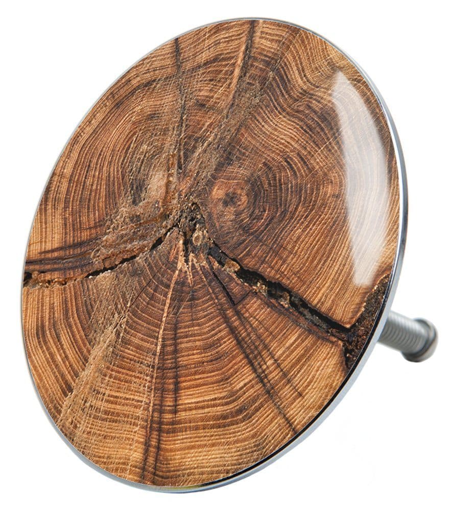 Sanilo Badewannenstöpsel Old Tree, Ø 7,2 cm, Hochwertig, Universell, 100% Wasserdicht - Bild 2