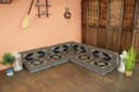 CaddeBuy Orientalisches Sofa Terrassen-Palettensofa 9-tlg. Kaltschaum Bild 2