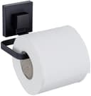 WENKO Toilettenpapierhalter Quadro Edelstahl Schwarz Vakuum-Loc Bild 2
