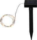 STAR TRADING Solar Lichterkette Dew Drop 50LED Silberdraht Bild 2