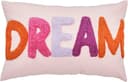 DONE. Dekokissen CUSHION HAPPY DREAM Rosa Schriftzug Baumwolle Bild 2