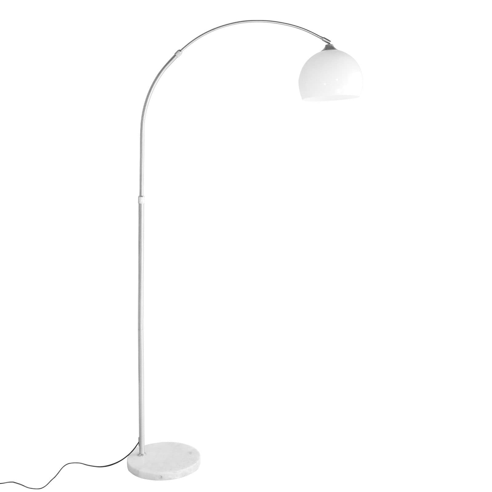 CCLIFE Bogenlampe Stehlampe Weiß Höhenverstellbar - Bild 2