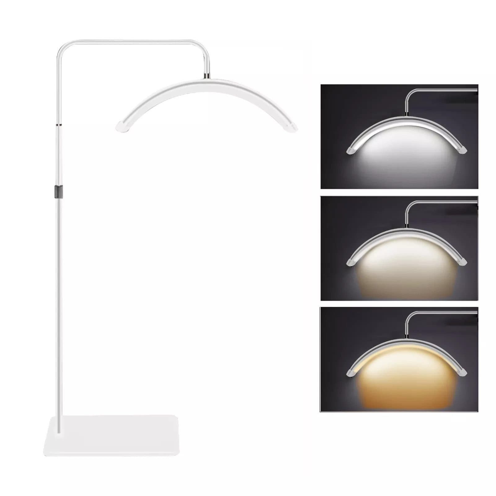 Andoer LED Stehlampe HD-M6X 36W Boden-LED-Videoleuchte Dimmbar Weiß - Bild 2