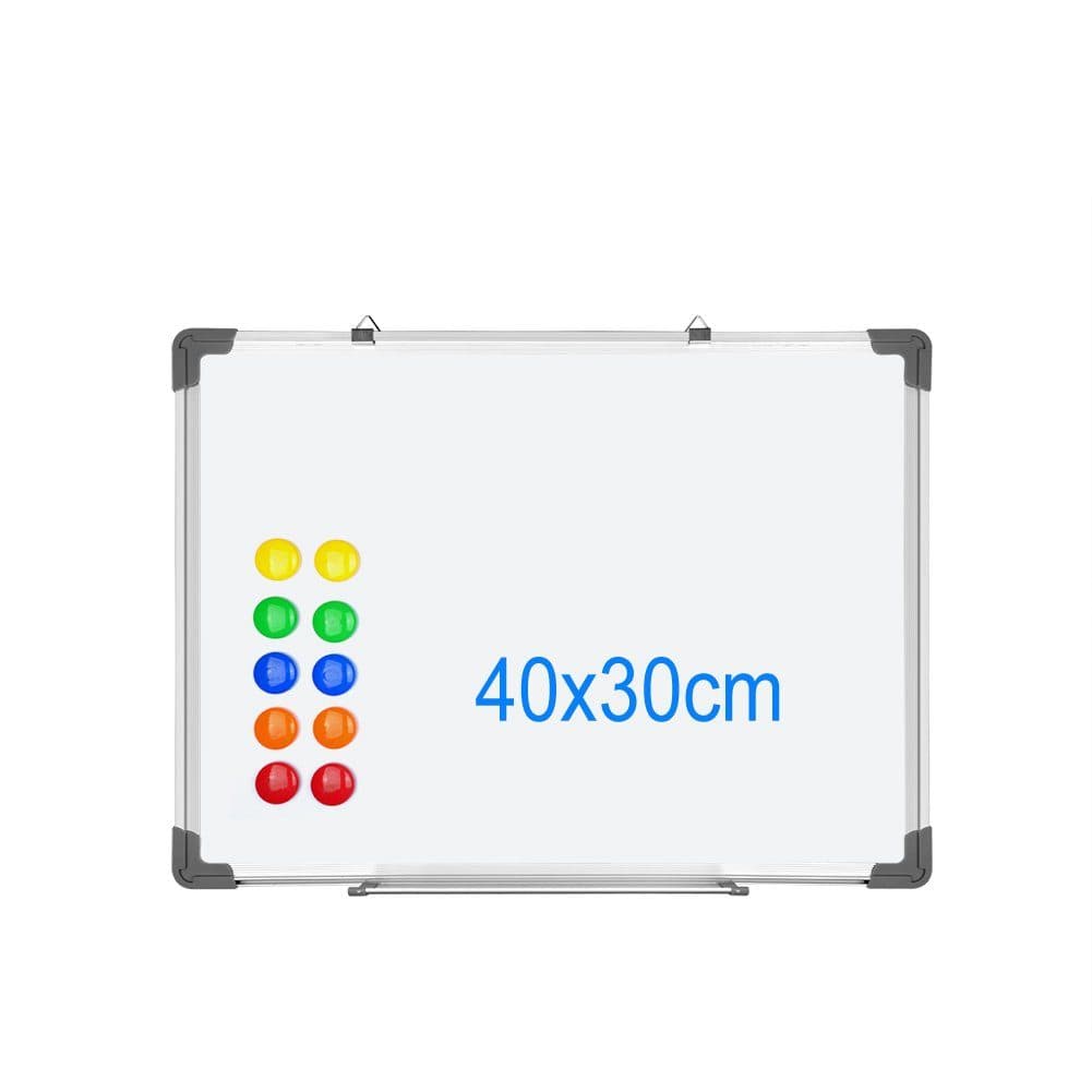 euroharry Magnettafel Whiteboard Magnetwand Alurahmen Magnetisch Weiß
