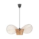 Uniprodo Pendelleuchte E27 40W offener Schirm beige Bild 2