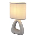 GLOBO LIGHTING LED Tischleuchte Grau Keramik Textil Bild 2