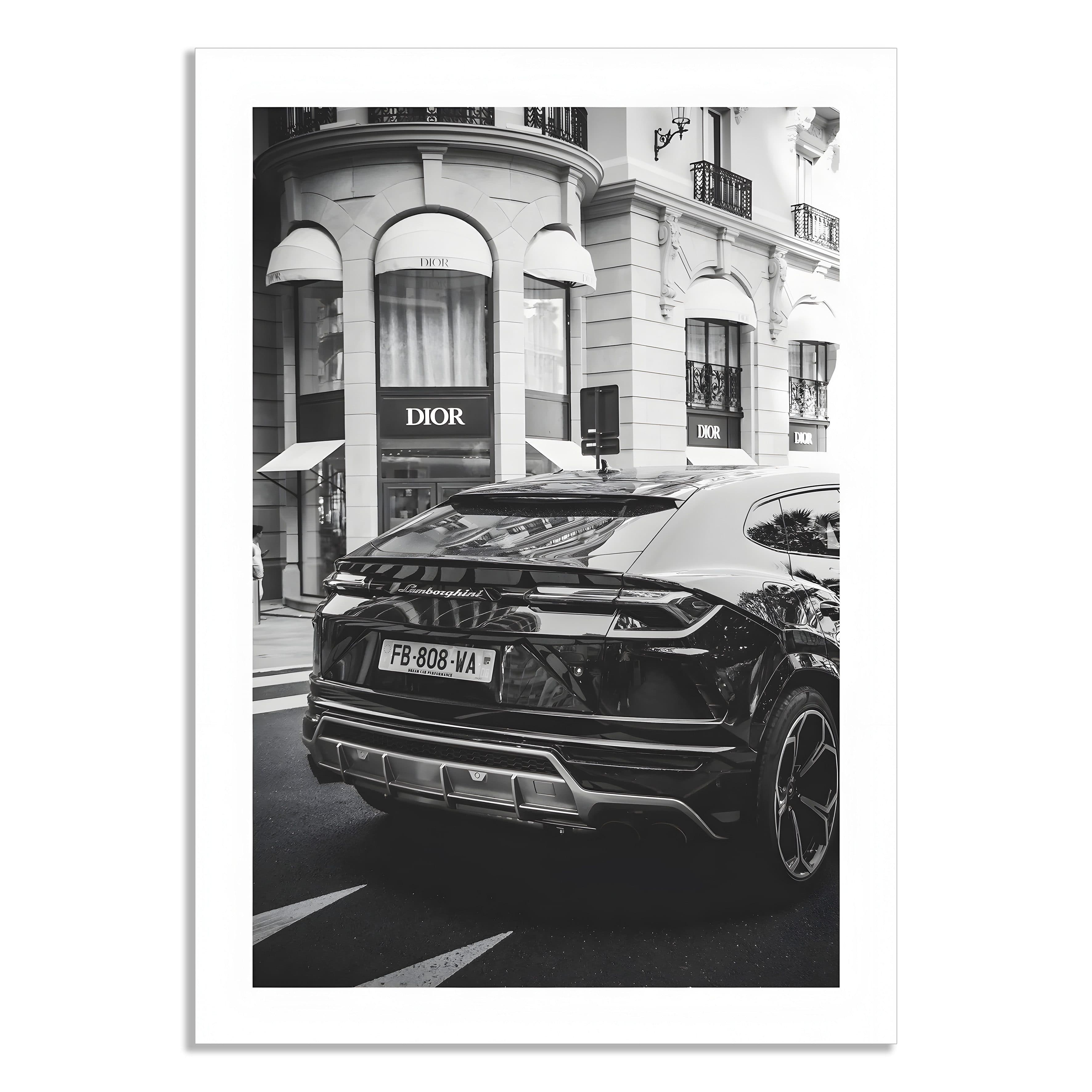 JUSTGOODMOOD Poster Premium Lamborghini Dior Eleganz trifft Luxus - Bild 2
