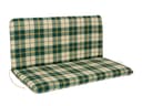 DEGAMO Bankauflage BOSTON 2-Sitzer Grün/Beige Kariert Bild 2