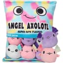 Jollity Plüschkissen Angel Snackpackung Bunt 50 cm Bild 2