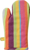 REDBEST Ofenhandschuh Baumwolle Bunt Streifen Design Bild 2