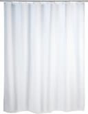 WENKO Duschvorhang Uni Weiß Polyester Waschbar Bild 2
