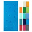 ZOLLNER Strandtuch Frottier 100% Baumwolle Blau Bild 2