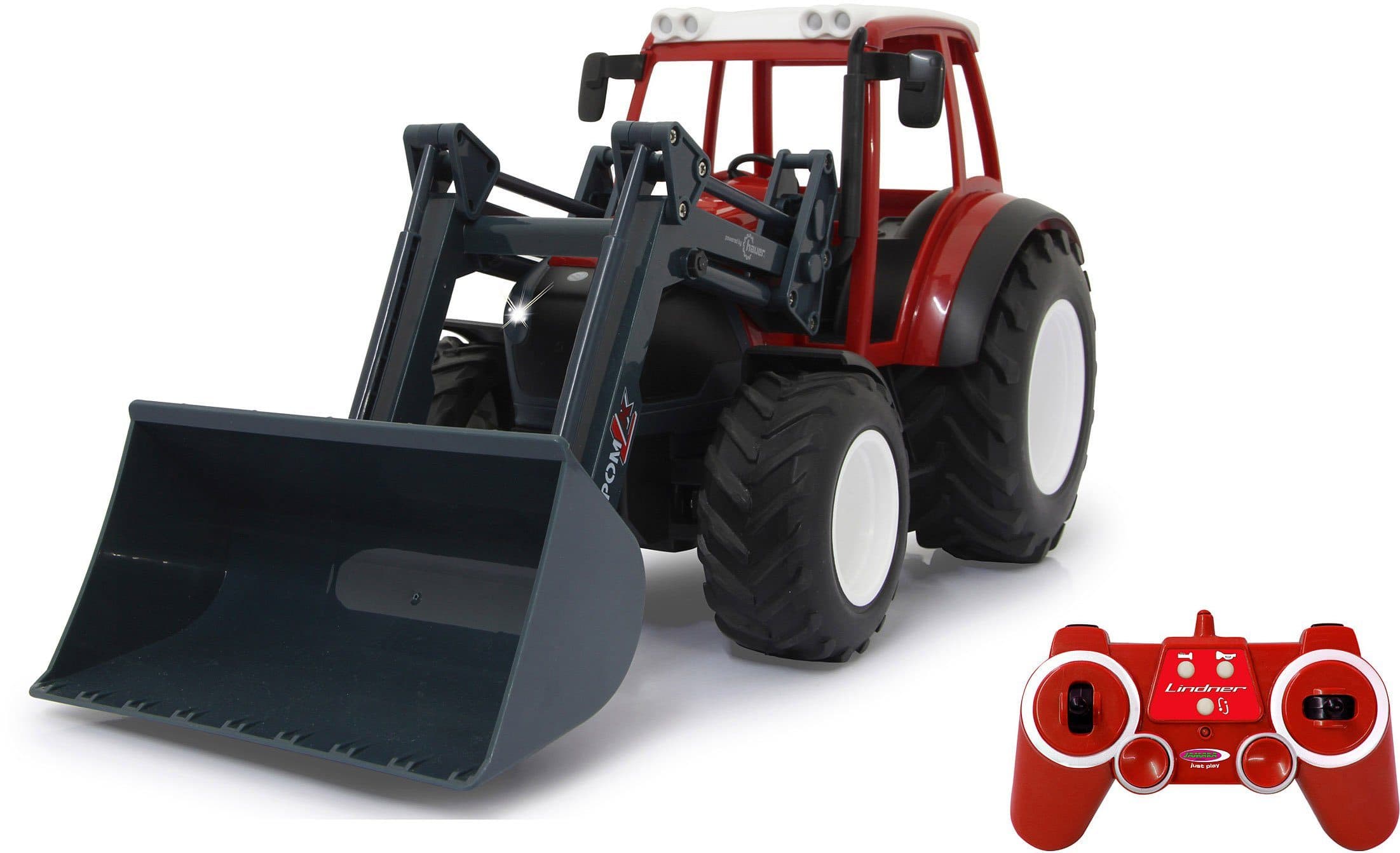 Jamara RC-Traktor Lindner Geotrac mit Frontlader, Licht und Sound - Bild 2